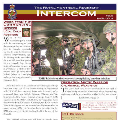 Intercom - Spring 2008