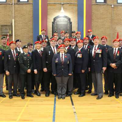 Group Portrait - The Royal Montreal Regiment Association