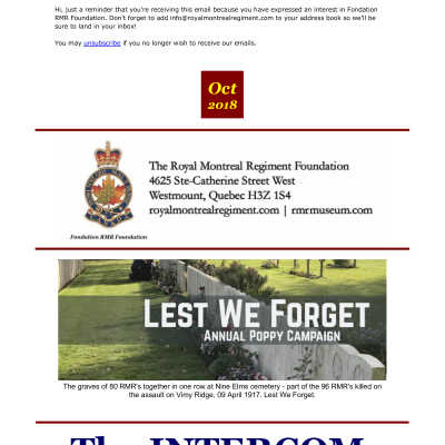 Intercom - October 2018