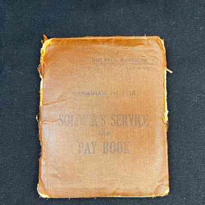 Soldier's Service and Pay Book