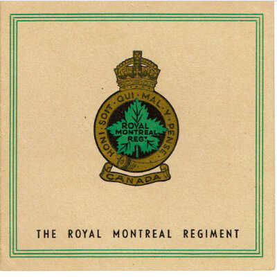 Christmas Card - 1st Canadian Army Headquarters Defence Company (RMR)