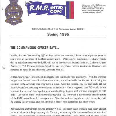 Intercom - Spring 1995