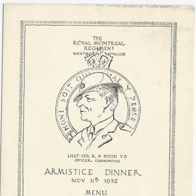 Armistice Dinner