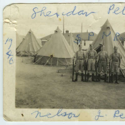 Soldiers at Valcartier