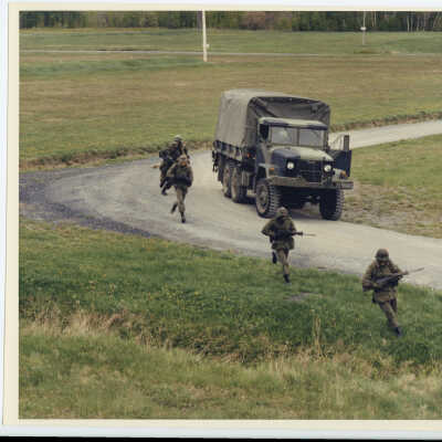 Exercise at Mt.St.Bruno Ranges