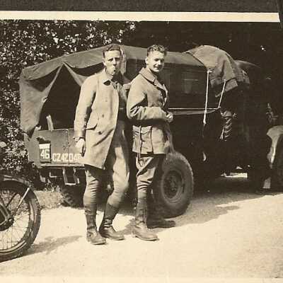 Two Despatch Riders