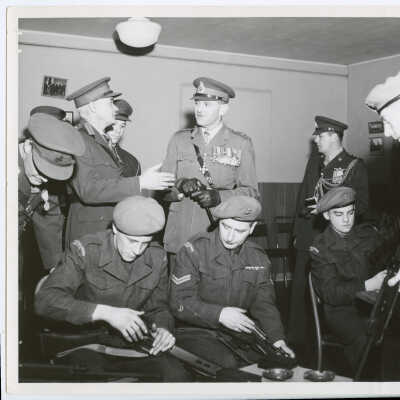 Inspection by the GOC Of MD No.4