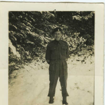 Portrait - Squadron Sergeant Major D. Page