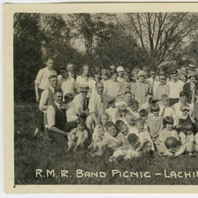 Group Portrait - The Royal Montreal Regiment Band Picnic