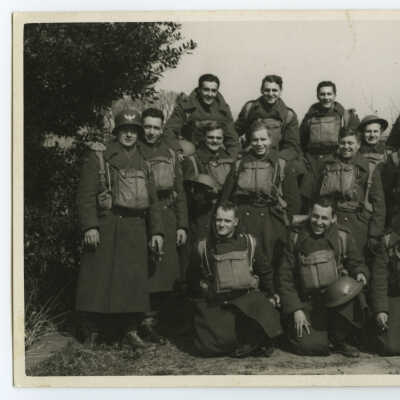 Troops Posing for the Camera