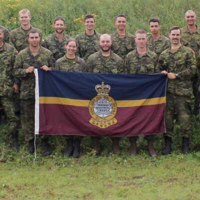 Group Portrait - RMR Soldiers at Valcartier