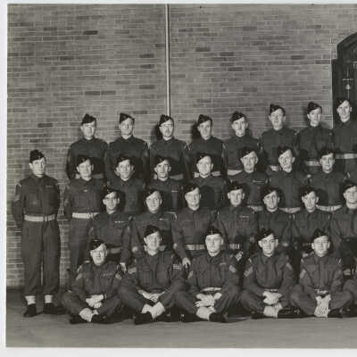 Group Portrait - Warrant Officers and Sergeants of the 2nd Battalion RMR