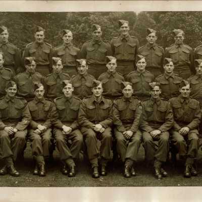Group Portrait - 1st Platoon, Headquarters Company