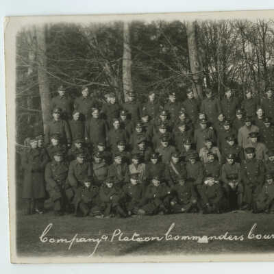 Group Portrait - Company & Platoon Commanders' Course