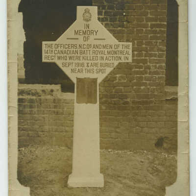14th Battalion Memorial Cross
