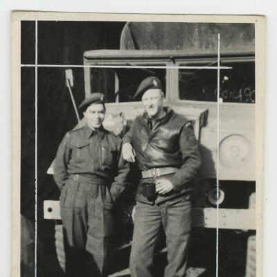 Portrait - Private Bud Cooper and Private Ernie Yorke