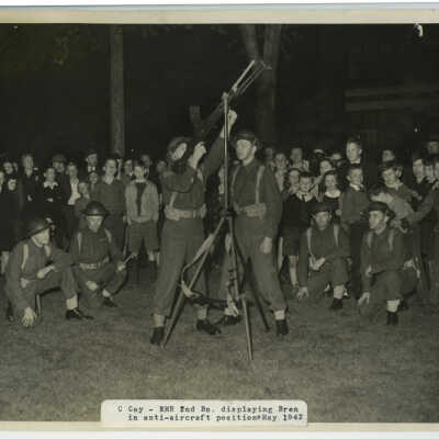 Bren Light Machine Gun Display