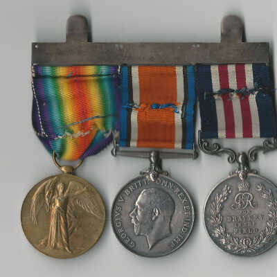 Medals of Private Raymond Duval