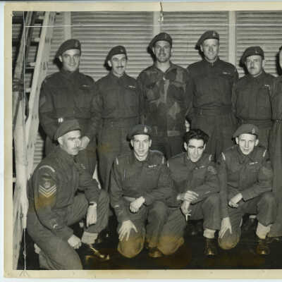 Group Portrait - Troops returning home