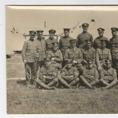 Group Portrait - Men of the Canadian Expeditionary Force