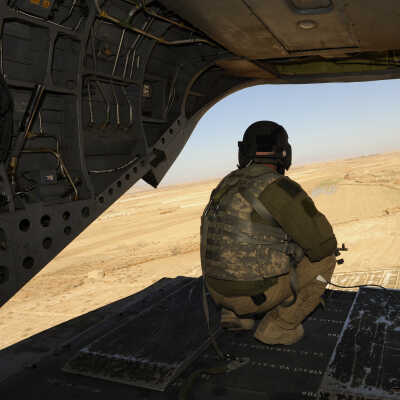 View from the Cargo Ramp