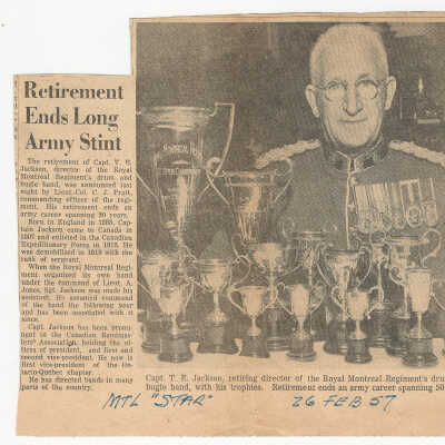 Retirement Ends Long Army Stint