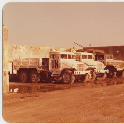 Motor Pool in Golan Heights
