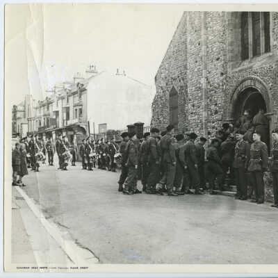 Church Parade in Seaford
