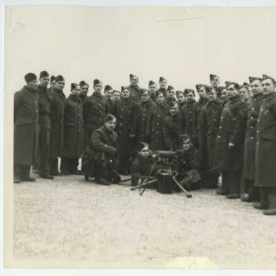 Group Portrait - Machine Gun Training