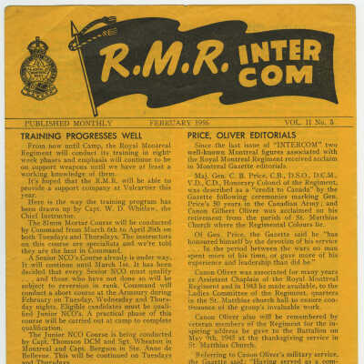 RMR Intercom - Feb 1956