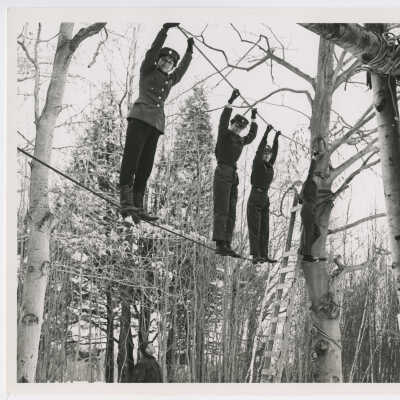 Members of the CWAC on Exercice
