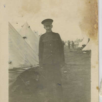 Soldier in Valcartier