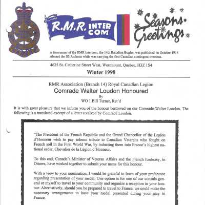 Intercom - Winter 1998
