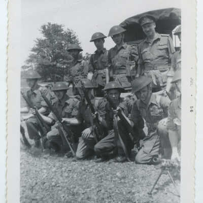 Group Portrait - Soldiers and Lt-Col. Peter Llyod Craig