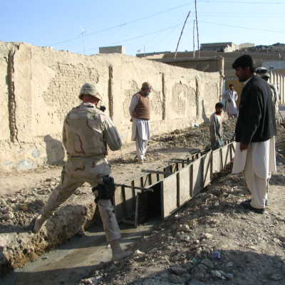 Framing and Pouring Concrete