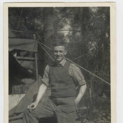 Portrait - Member of the Royal Canadian Army Medical Corps