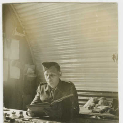 Portrait - Company Clerk Private Val O'Sullivan