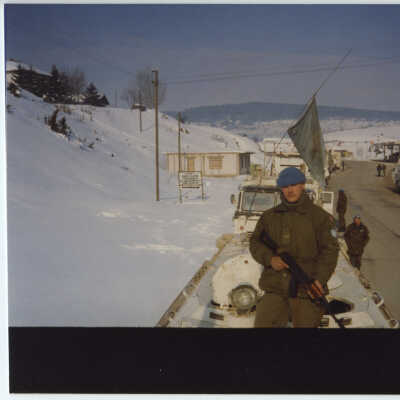 Portrait - Canadian UN Soldier