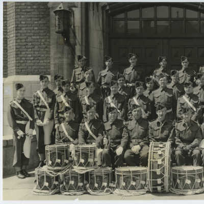 Group Portrait - Inter-Regiment Trumpet and Bugle Band Champions