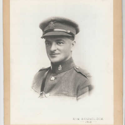 Portrait - RSM Wilfred Farnell