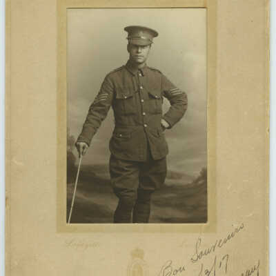 Portait - Sergeant Ernest Charbonneau