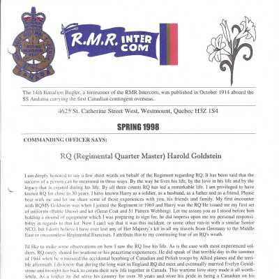 Intercom - Spring 1998