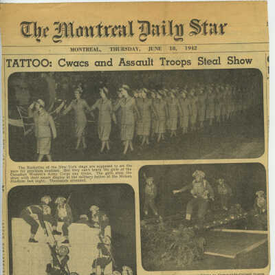 TATTOO: CWACS and Assaults Troops Steal Show