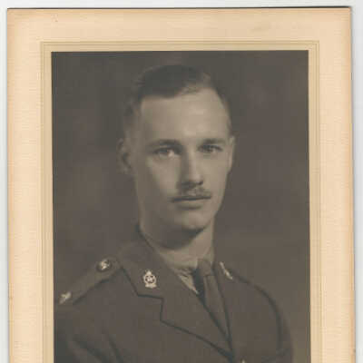Portrait - Second Lieutenant Robert Schwob