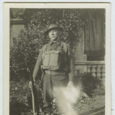 Portrait - Private Alec Durocher