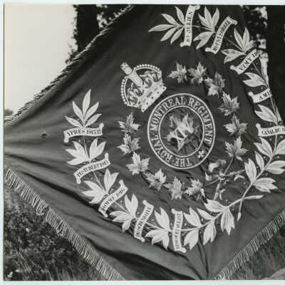 The New Regimental Colour 1945