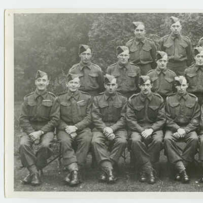 Group Portrait - The 1st Battalion of the Royal Montreal Regiment