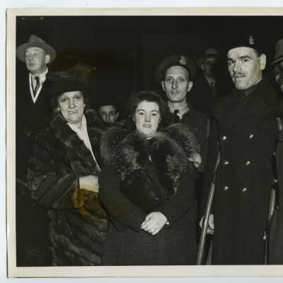 Sergeant C. Fred Knight Returning Home