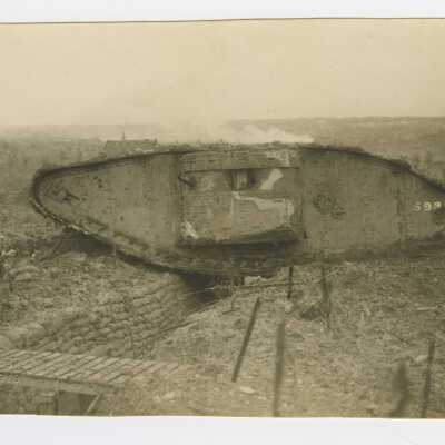 Tank over trench