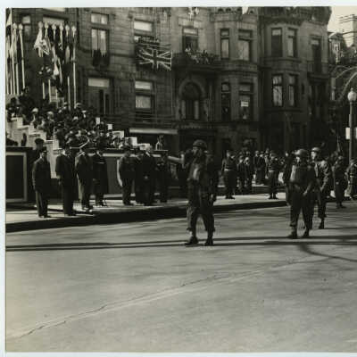 Victory War Bond Parade in Montreal